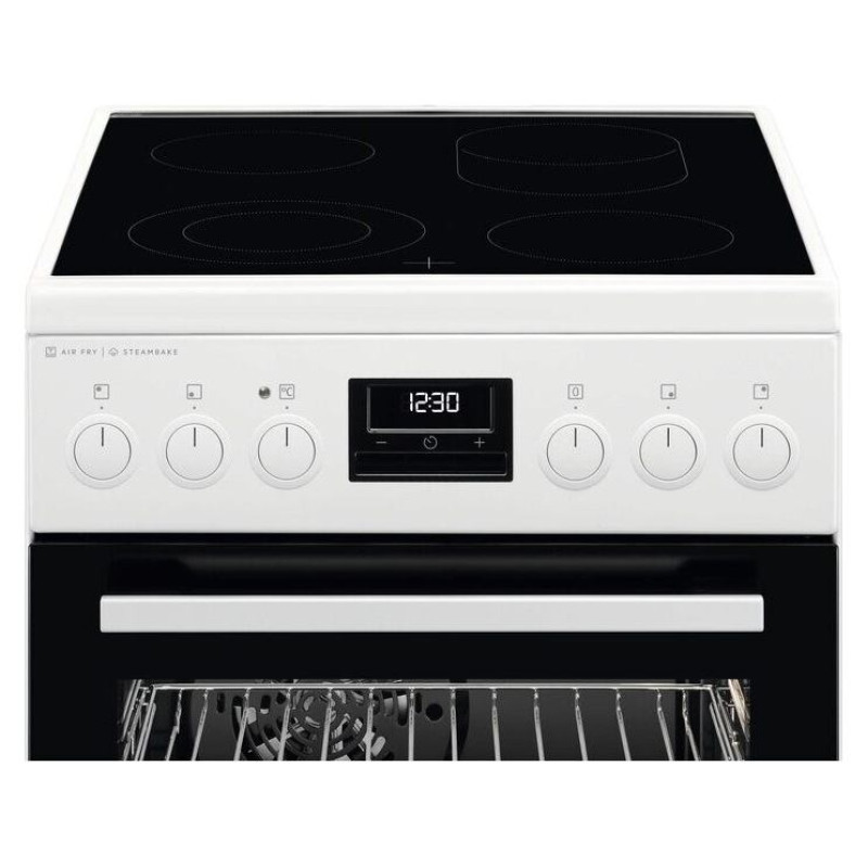 AEG keramiskā plīts, Steambake 6000. sērijas, balta - CCB56491BW