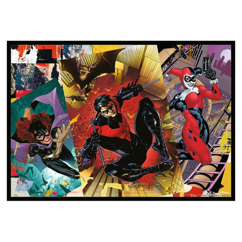 Trefl BATMAN Pužļu komplekts 4x250 gab.