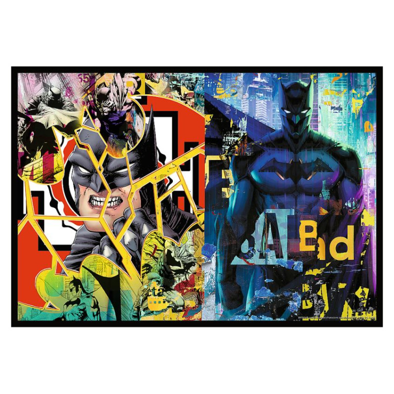 Trefl BATMAN Pužļu komplekts 4x250 gab.