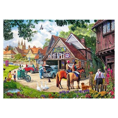 Trefl Premium Plus Puzle Idilliskā dzīve, 1000 gab.