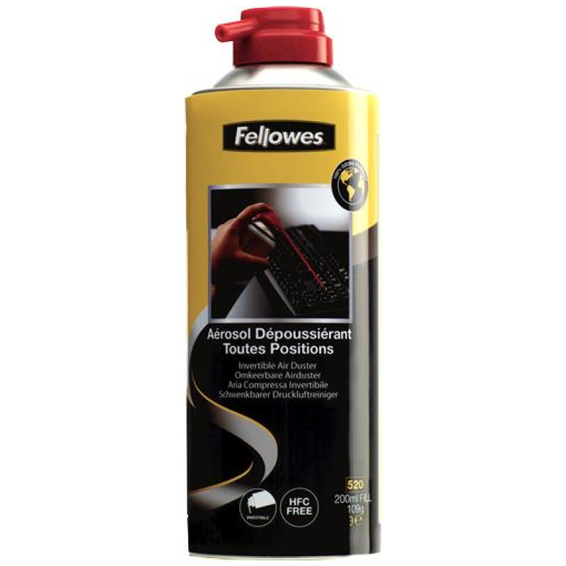 Fellowes CLEANING SPRAY HFC FREE 200ML/9974804 FELLOWES