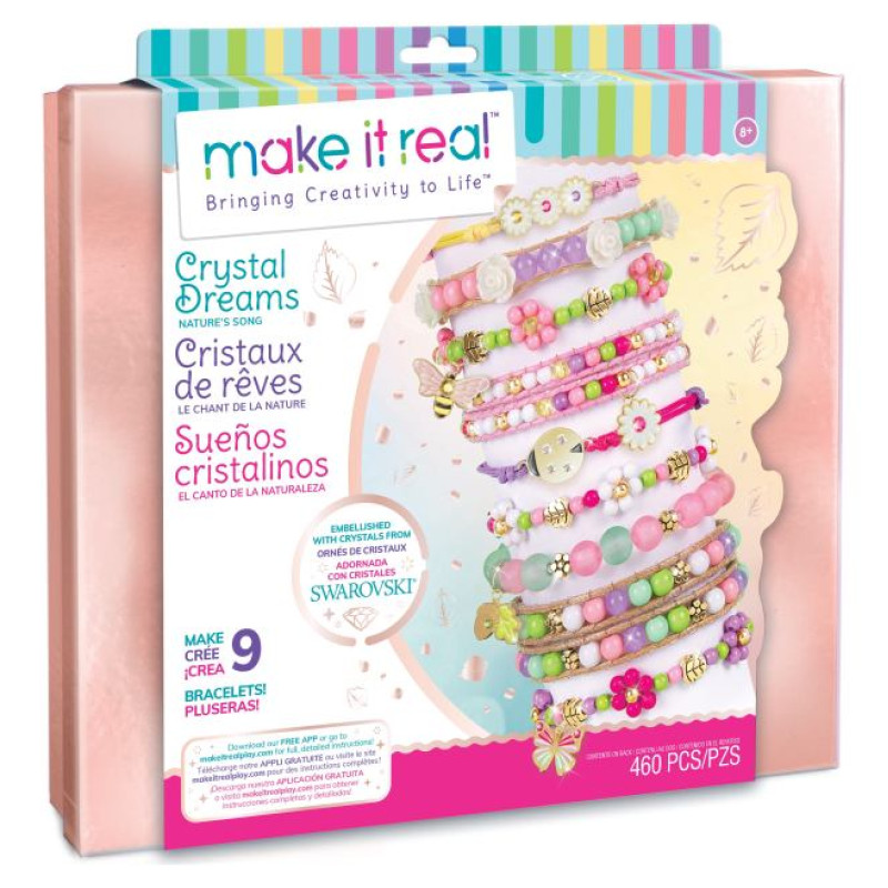 Make It Real Aproces komplekts ar Swarovski kristāliem "Nature"