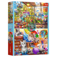 Trefl Pužļu komplekts Eiropas galvaspilsētas, 2x500 gab.