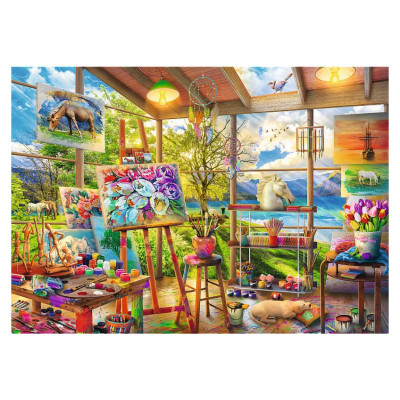 Trefl Pužļu komplekts Eiropas galvaspilsētas, 2x500 gab.