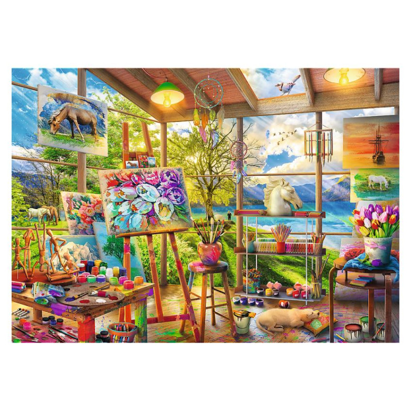 Trefl Pužļu komplekts Eiropas galvaspilsētas, 2x500 gab.