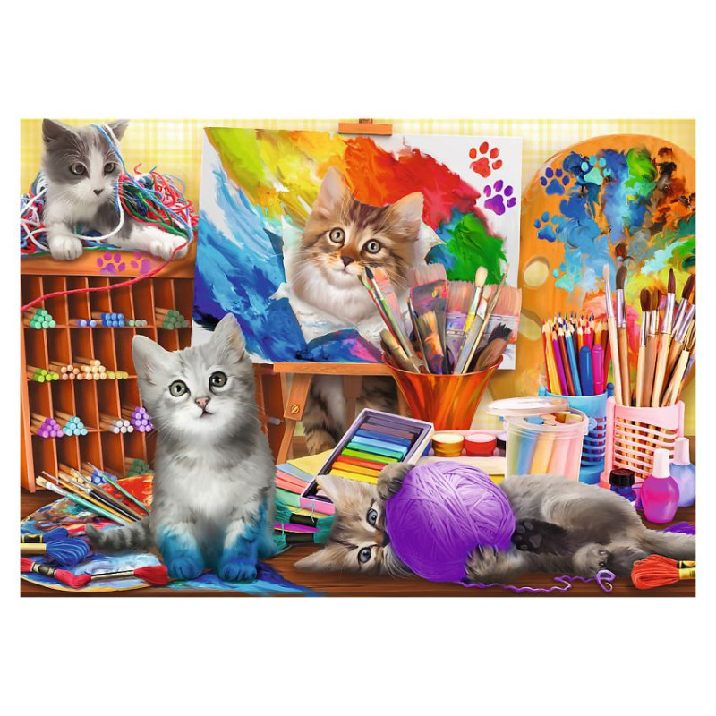 Trefl Pužļu komplekts Eiropas galvaspilsētas, 2x500 gab.