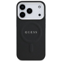 Guess Classic Logo MagSafe Case for iPhone 17 Pro - Black