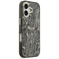 Guess Python Pattern MagSafe Case for iPhone 17 - Black