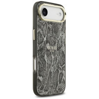 Guess Python Pattern MagSafe Case for iPhone Air - Black