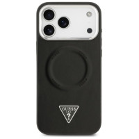 Guess Triangle Logo MagSafe Case for iPhone 17 Pro Max - Black