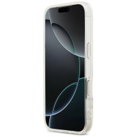 U.s. Polo Assn. US Polo DH and Bottom Stripe Logo MagSafe Case for iPhone 17 Pro - White