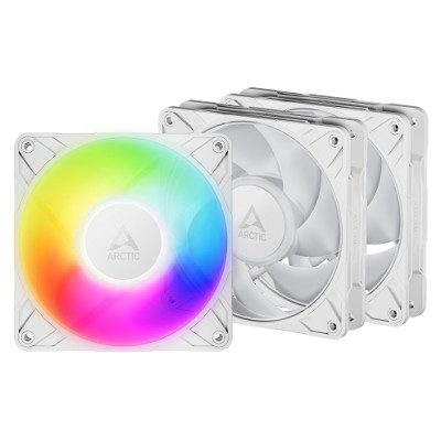 Arctic P12 PRO PWM PST A-RGB High-Performance Fans, 4-pin, 120mm, 3pcs