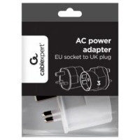 Gembird Adapteris Gembird AC Power Adapter EU to UK