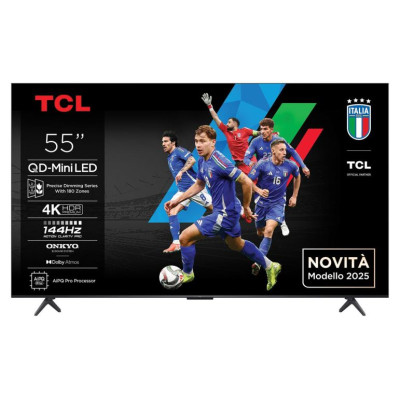 TCL TV Set|TCL|55 "|4K Ultra HD|3840 x 2160 pixels|Flat|16:9|QD-Mini LED|55Q6C