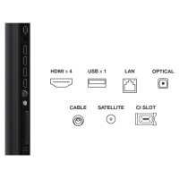 TCL TV Set|TCL|55 "|4K Ultra HD|3840 x 2160 pixels|Flat|16:9|QD-Mini LED|55Q6C