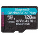 Kingston Atmiņas karte Kingston  Canvas Go Plus G4 MicroSDXC 128GB