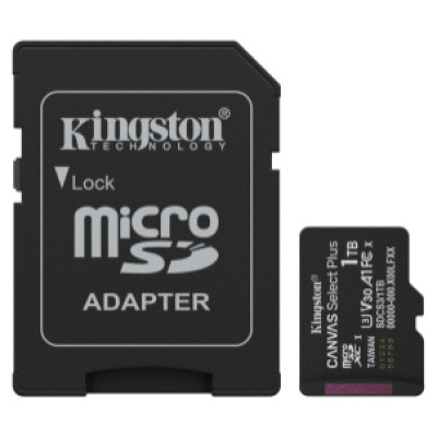 Kingston Atmiņas karte Kingston MicroSDXC 1TB Canvas Select Plus