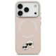 Karl Lagerfeld Karl & Choupette Pins MagSafe Case for iPhone 17 Pro - Pink