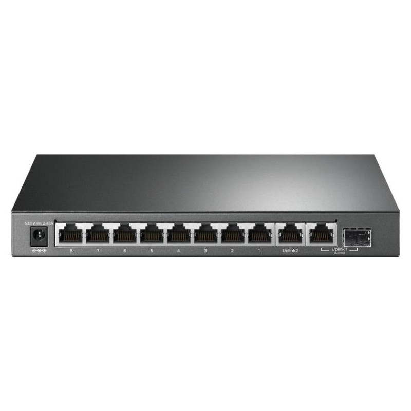 Tp-Link Switch|TP-LINK|1xSFP|PoE+ ports 8|TL-SG1210MP