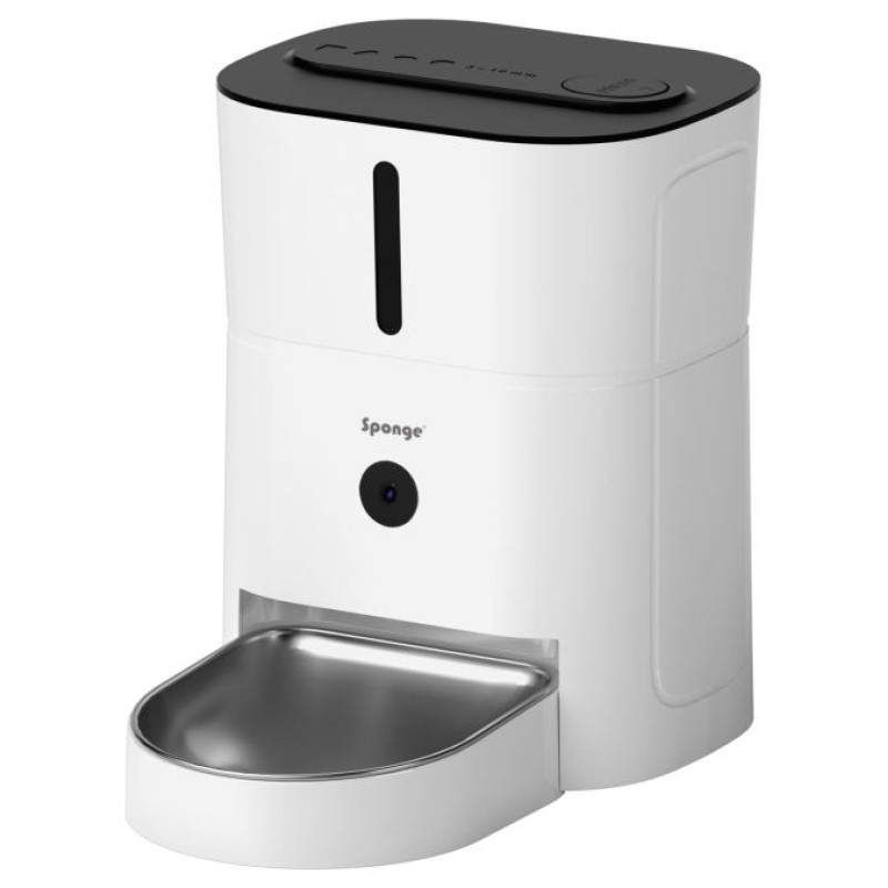 Sponge Automatic Pet Feeder Smart Camera