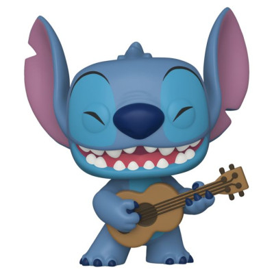 Funko POP! Vinila figūriņa: Lilo un Stičs - Stičs ar ukeleli