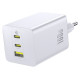 Baseus EnerFill FE11 2 x USB-C / USB-A 100W Wall Charger - White