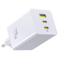 Baseus EnerFill FE11 2 x USB-C / USB-A 100W Wall Charger - White