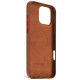 Decoded Leather Backcover case with MagSafe for iPhone 16 Pro Max - brown