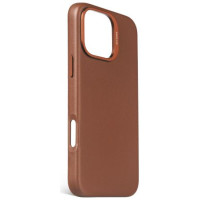 Decoded Leather Backcover case with MagSafe for iPhone 16 Pro Max - brown