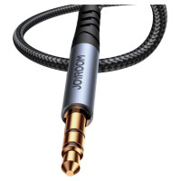 Joyroom stereo audio cable AUX 3.5 mm mini jack 1.2m black (SY-A08)