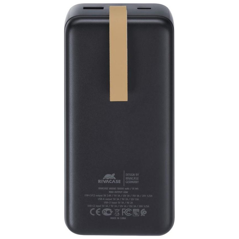 Rivacase POWER BANK USB 30000MAH/VA1083 RIVACASE