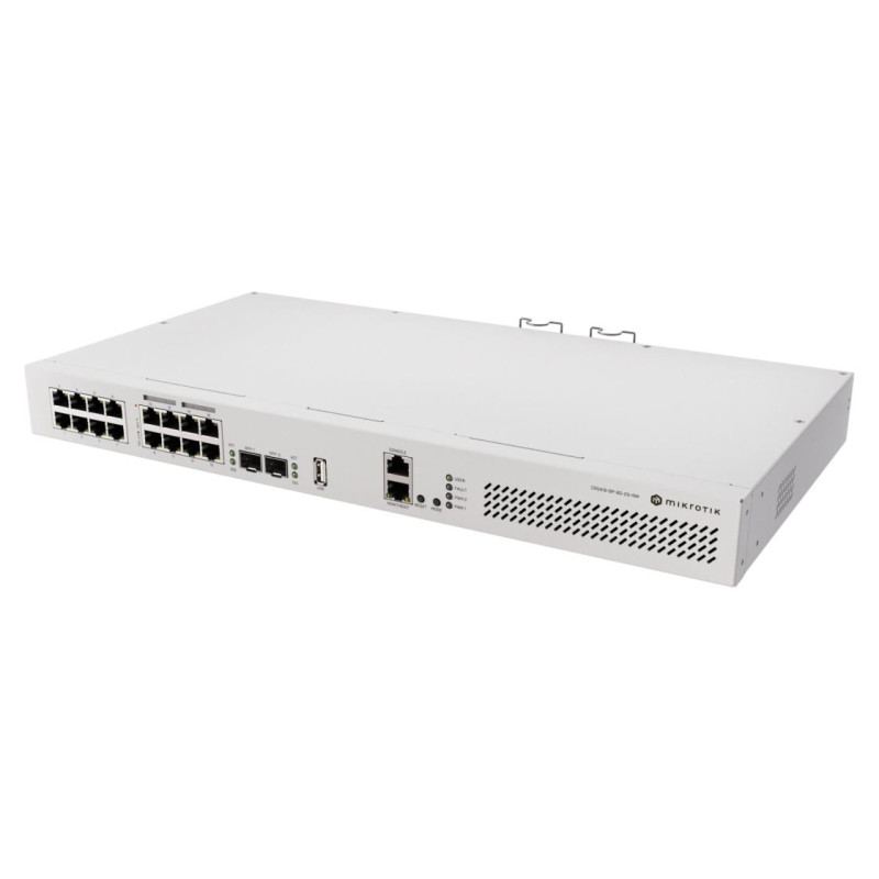 Mikrotik Switch|MIKROTIK|CRS418-8P-8G-2S+RM|Type L3|PoE ports 8|150 Watts|CRS418-8P-8G-2S+RM