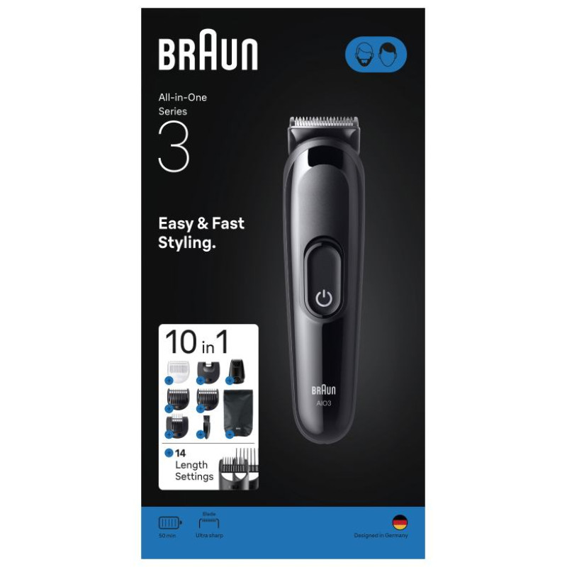 Braun matu un bārdas trimmeris - AIO3560