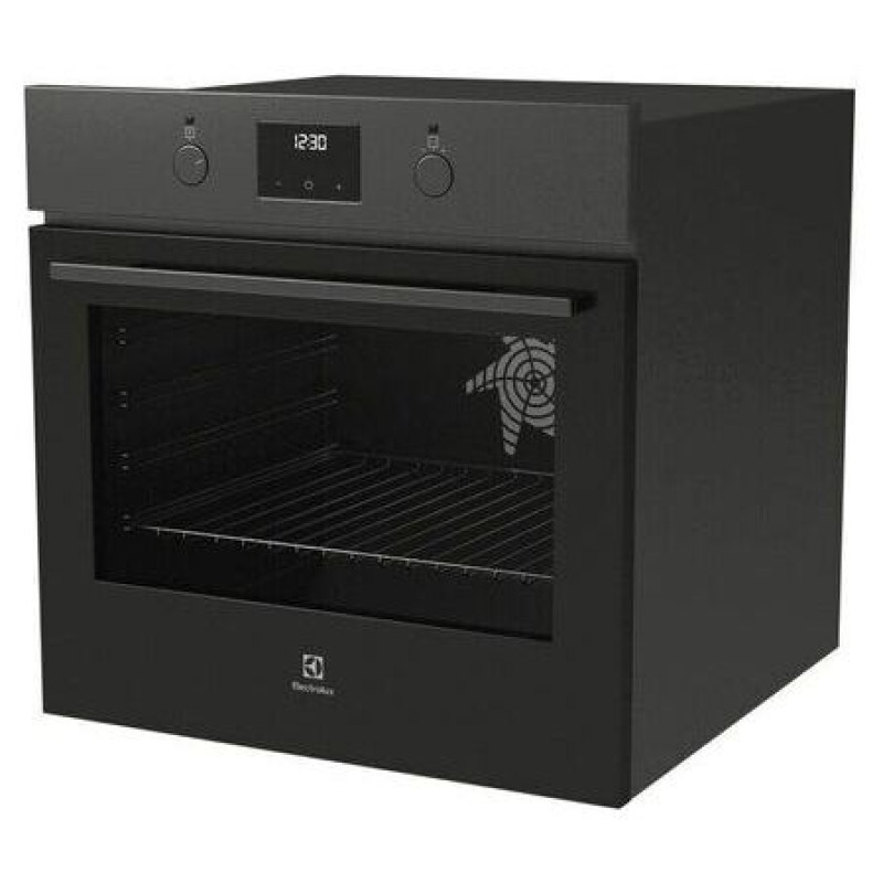 Electrolux cepe&scaron;krāsns 600 SurroundCook (iebūv.), 72l, melna - KOFGF70TH