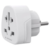 Gembird POWER ADAPTER AC WORLD TO EU/15A A-AC-EUMINTF GEMBIRD