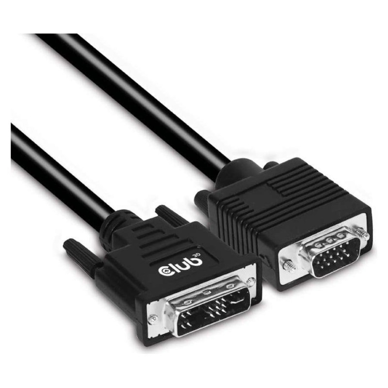Club3D CABLE DVI-A TO VGA 3M/M/M CAC-1243 CLUB3D