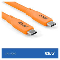 Club3D CABLE USB-C TO USB-C 2M/M/M ORANGE CAC-3000 CLUB3D