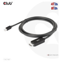 Club3D CABLE MINIDP TO HDMI 1.8M/M/M CAC-1187 CLUB3D