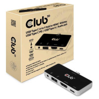 Club3D I/O HUB 4IN1 USB-C TO HDMI/100W CSV-1591 CLUB3D