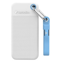 Verbatim Ārējais SSD Verbatim Pocket White 1TB USB-C