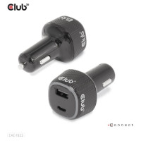 Club3D NB CHARGER CAR USB+USB-C/63W CAC-1922 CLUB3D