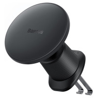 Baseus CW01 car holder for iPhone with 15W inductive charger for air vent - black