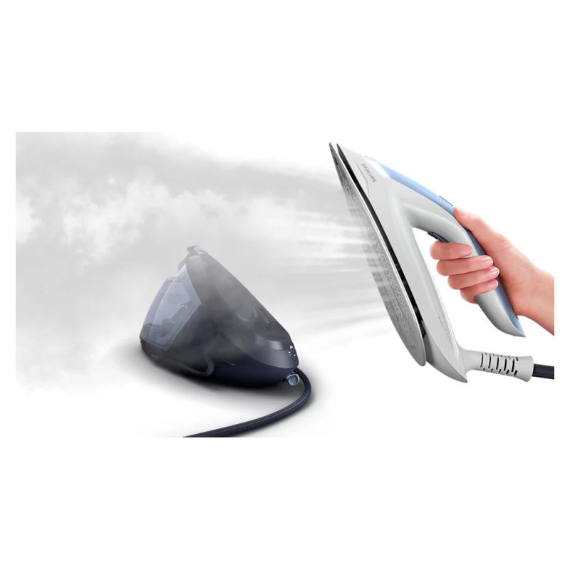 Philips Perfect Care tvaika ģeneratora gludeklis, (zils) - PSG8030/20