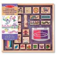 Melissa & Doug playset Stamp-a-Scene-Fairy Garden