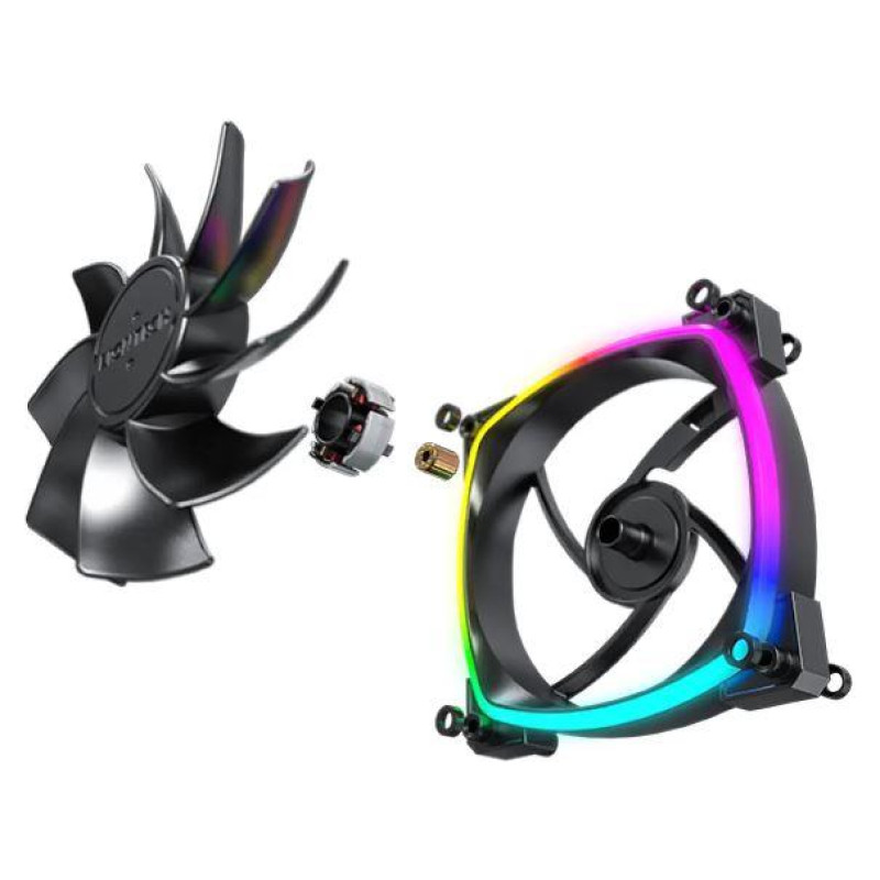 Montech CASE FAN 120MM/RX120 PWM BLACK 3 IN 1 MONTECH