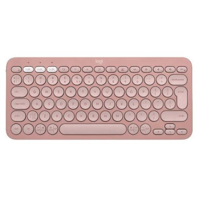 Logitech K380S Bluetooth Keyboard - TONAL ROSE - US INT'L