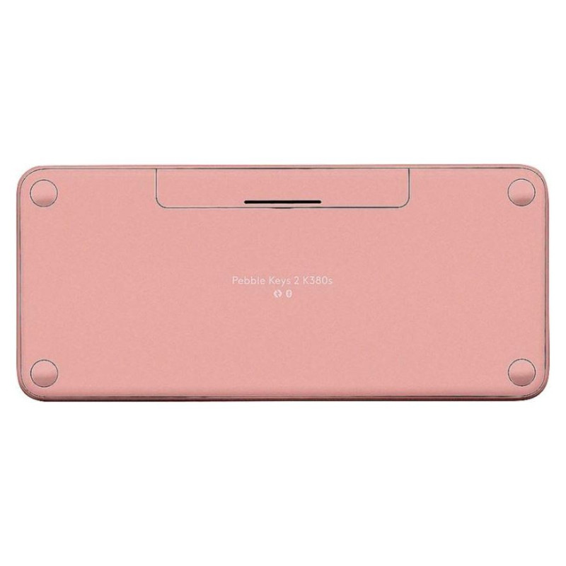 Logitech K380S Bluetooth Keyboard - TONAL ROSE - US INT'L