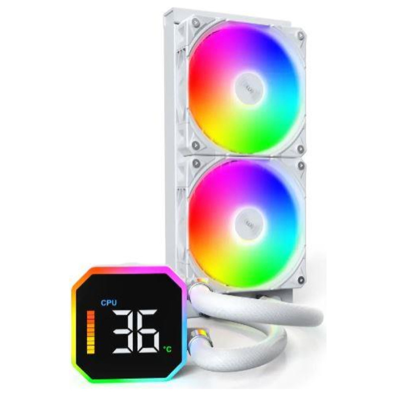 Montech CPU COOLER MULTI SOCKET WHITE/HYPERFLOW DIGITAL 240 MONTECH