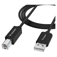 Wozinsky WKDDY3S USB-B - USB-A 480Mb/s Cable 2m - Black