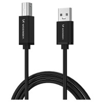 Wozinsky WKDDY3S USB-B - USB-A 480Mb/s Cable 2m - Black